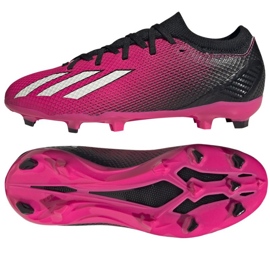 Scarpe da calcio Adidas X Speedportal.3 Fg Jr GZ5071 rosa rose e porpora
