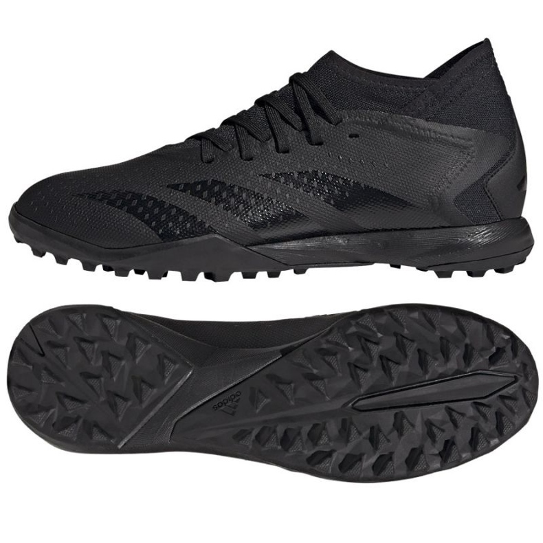 Scarpe da calcio Adidas Predator Accuracy.3 Tf M GW4639 nero nero