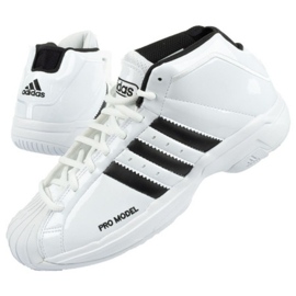 Scarpe sportive Adidas Pro Model 2G M EF9824 bianca