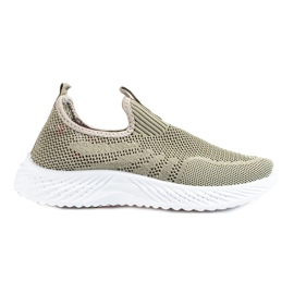 Scarpe sportive traforate da donna Shelovet verde