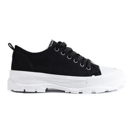 Classiche sneaker con piattaforma Shelovet nero