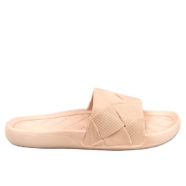 PA1 Ciabatte Lottner cachi in gomma beige