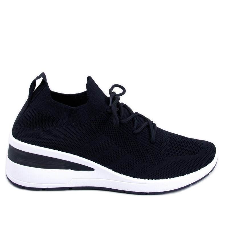 PA1 Scarpe da ginnastica con zeppa nascosta Croft Black nero