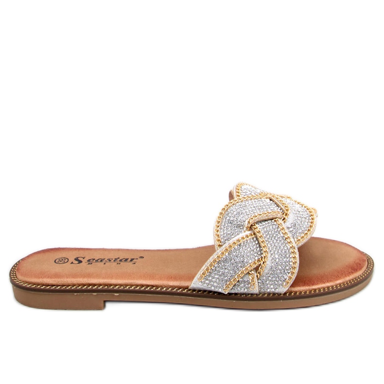 Seastar Cursori in strass argento Magali d'argento