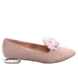 PA1 Mocassini Lords con Pietre Falconi Khaki beige