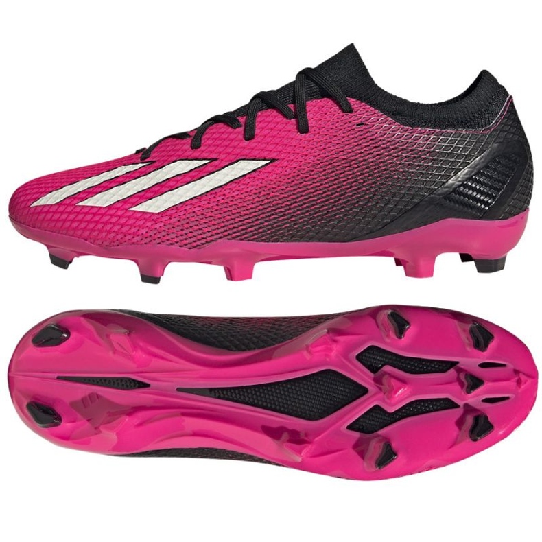 Scarpe da calcio Adidas X Speedportal.3 Fg M GZ5076 rosa rose e porpora