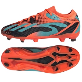 Scarpe da calcio Adidas X Speedportal Messi.3 Fg Jr GZ5145 arancia arance e rosse