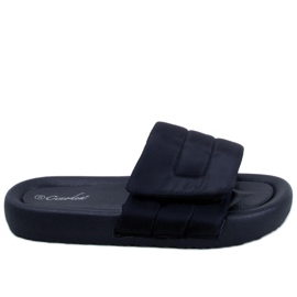 PA1 Pantofole Cueto in nylon nero