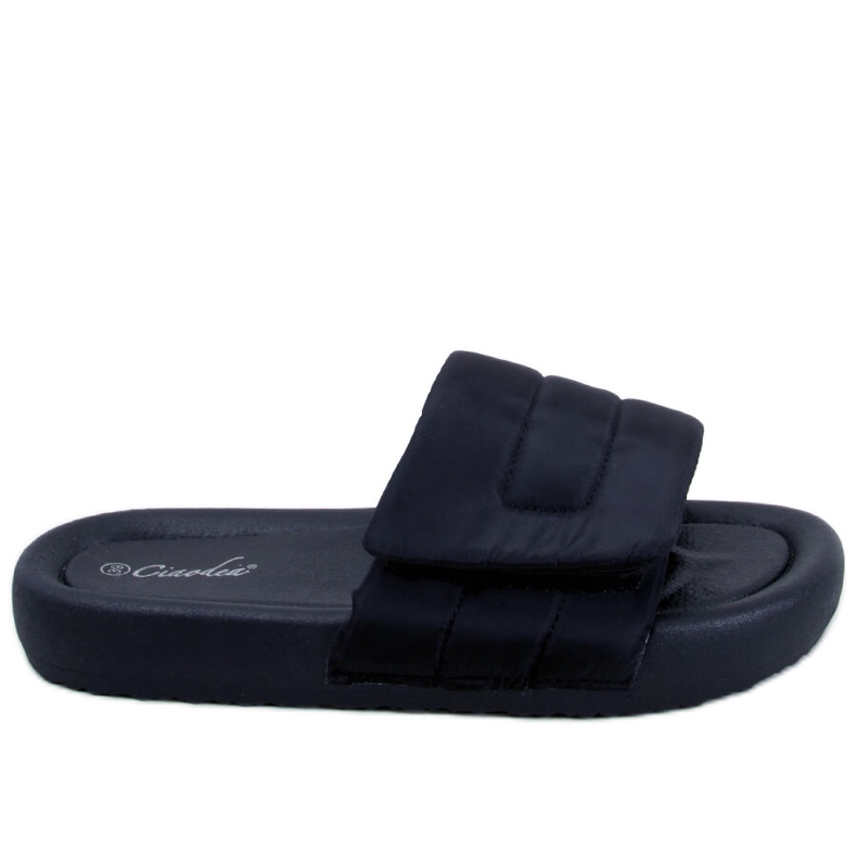 PA1 Pantofole Cueto in nylon nero