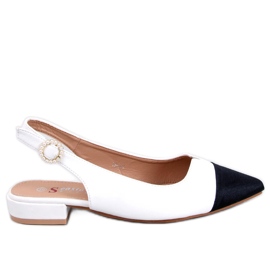 Seastar Sandali con tacco aperto di Sanaz White bianco