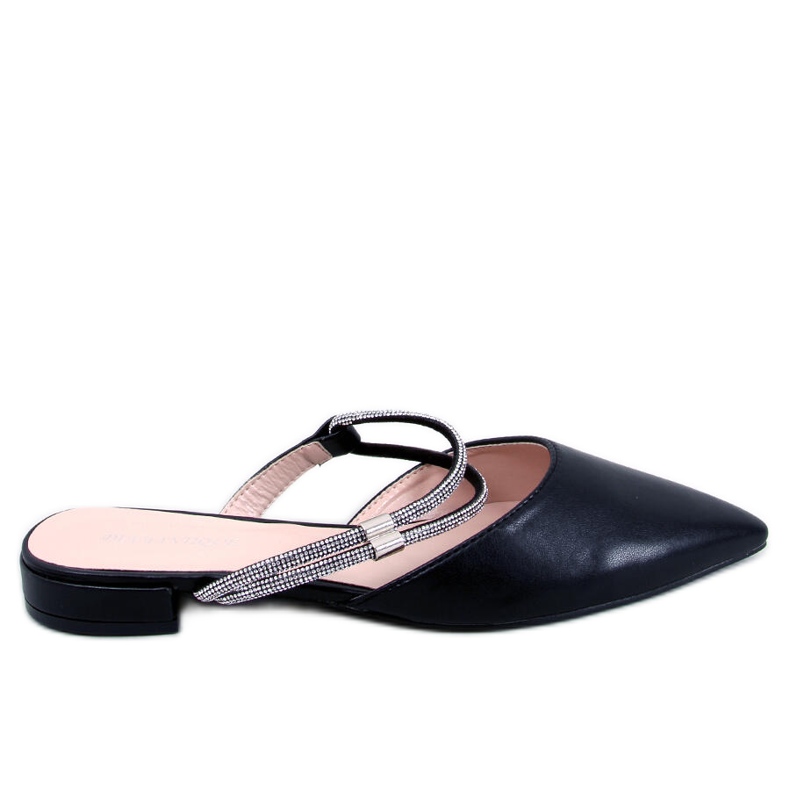 PA1 Sandali con tacco aperto di Durie Black nero