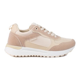 Sneaker da donna beige Shelovet