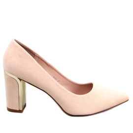 PA1 Lucrezia Décolleté tacco beige