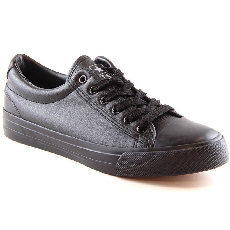 News 1200 sneakers da uomo in similpelle nera nero