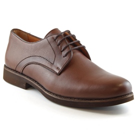 Scarpe stringate da uomo in pelle marrone T.Sokolski W21-903