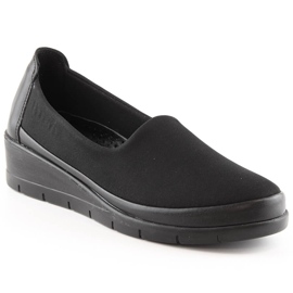 Comode scarpe slip-on da donna nere T.Sokolski W23-483 nero