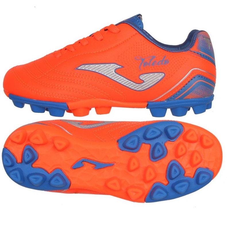 Scarpe Joma Toledo 2308 Jr Hg TOJS2308HG arance e rosse