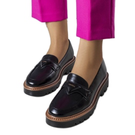 Jacquenett black lords con sottopiede in pelle nero