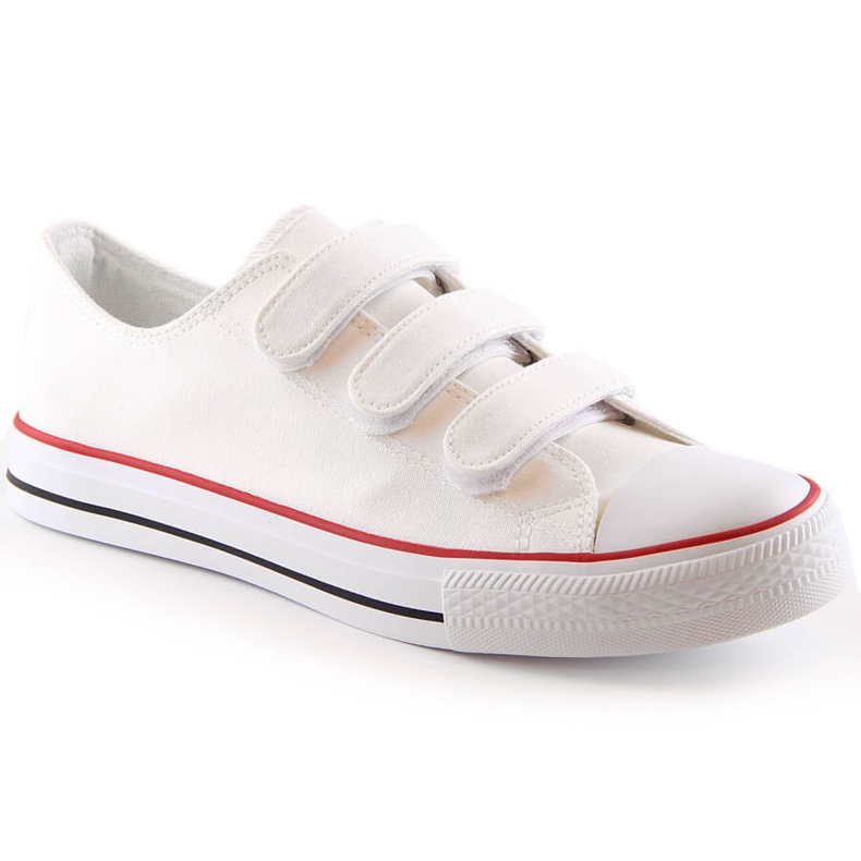 Sneaker Atletico CNSD-1 bianche con velcro bianca