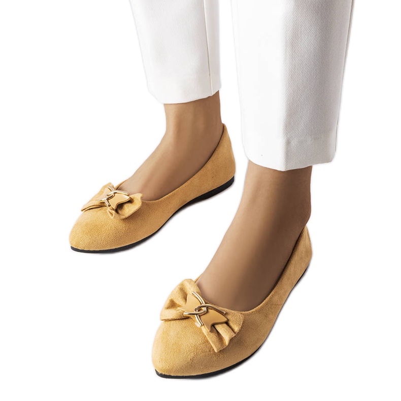 Ballerine Jetté beige a punta