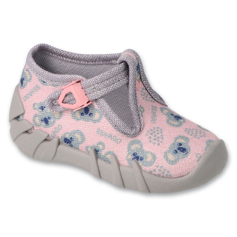 Scarpe per bambini Befado 110P474 rosa grigio