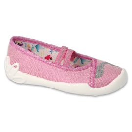 Pantofole per bambini Befado 116X318 rosa