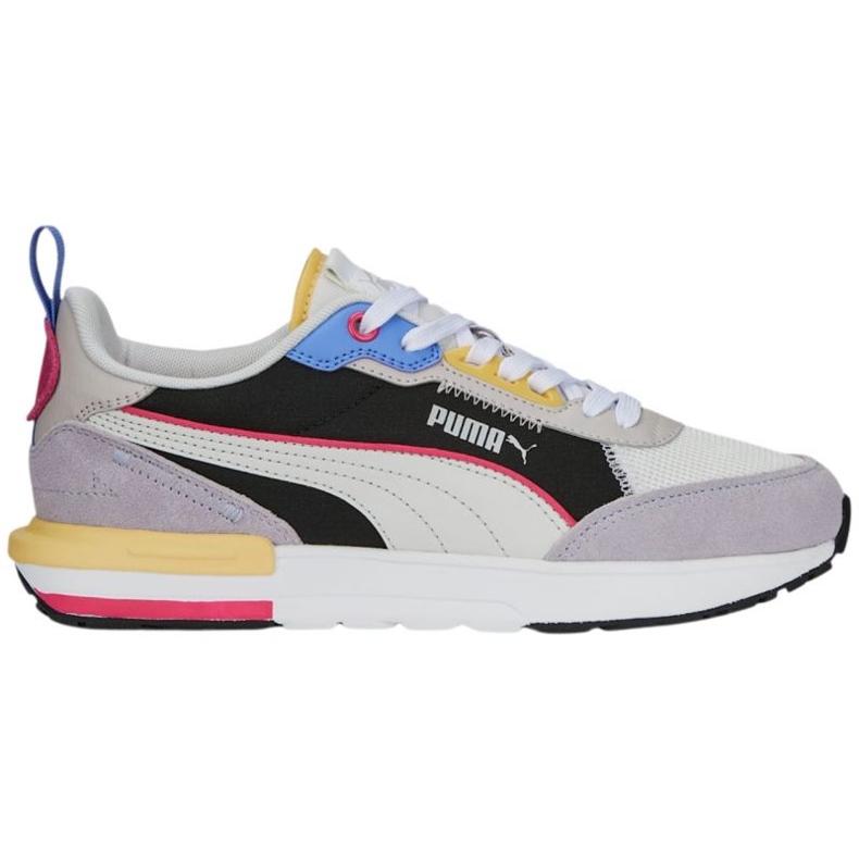 Scarpe Puma R22 beige-nero-viola 383462 24 multicolore