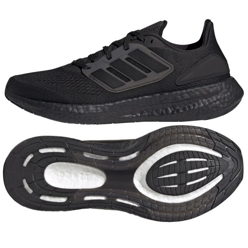 Scarpe da corsa adidas PureBoost 22 M GZ5173 nero