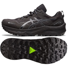 Scarpe da corsa Asics Gel-Trabuco 11 Gtx 1011B608 002 nero