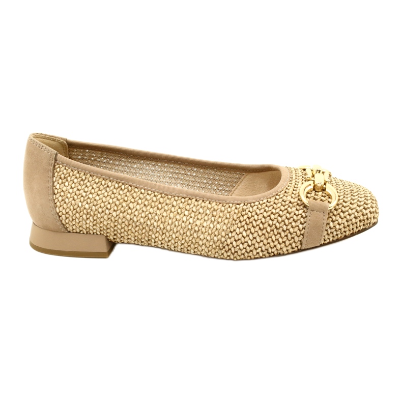 Ballerine donna Caprice 9-22503-20 311 Bark Comb beige