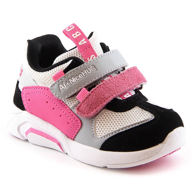 Atletico Scarpe sportive da bambina con velcro, multicolor Y211119 multicolore