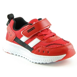 Atletico Scarpe sportive da bambino con velcro rosso AbcKids B933104083