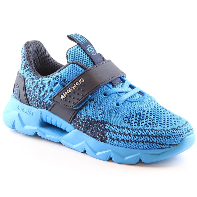 Atletico Scarpe sportive per bambini con velcro blu AbcKids B91230217 blu navy