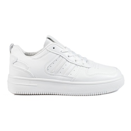 Sneakers Shelovet bianche da donna bianca