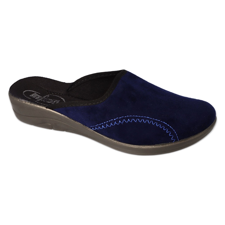 Ciabatte da donna in pu Befado 552D019 blu navy