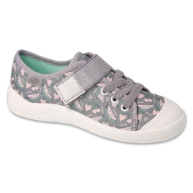 Scarpe per bambini Befado 351Y017 rosa grigio