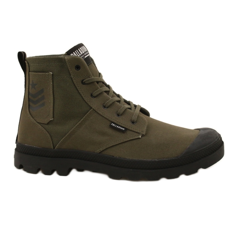 Scarpe Palladium Pampa Hi Army M 78583-309-M verde