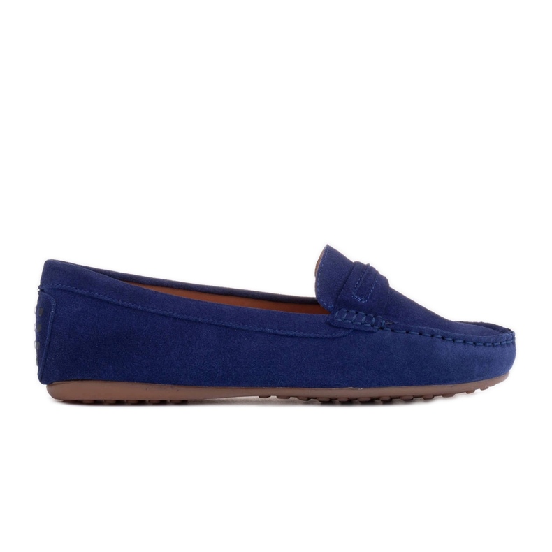 Marco Shoes Mocassini in camoscio blu
