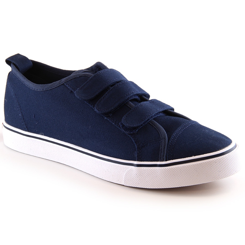 Sneaker Atletico 19759 blu navy con velcro