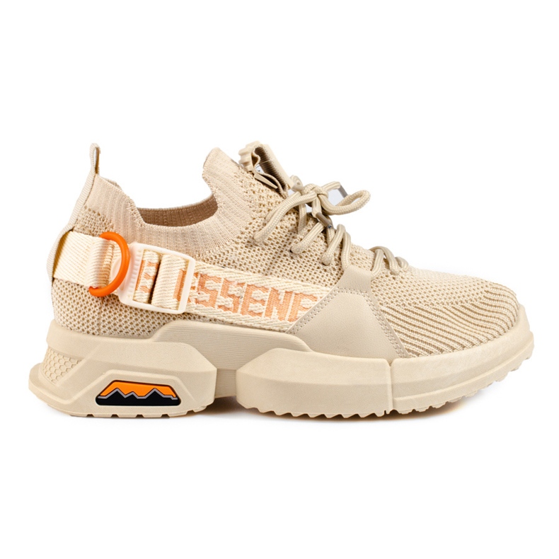 Sneakers traforate beige da donna di Shelovet
