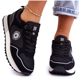 Sneakers da donna Memory Foam System Big Star LL274541 Nere nero