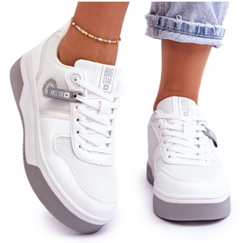 Sneakers Classiche Memory Foam System Big Star LL274A024 Bianche bianco