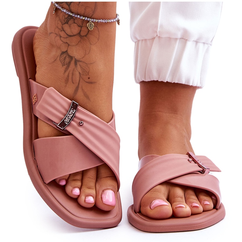 Pantofole vegane profumate ZAXY JJ285216 Nude rosa