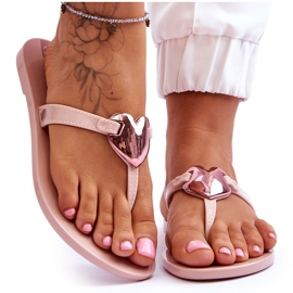 Infradito vegane da donna ZAXY JJ285032 Nude rosa