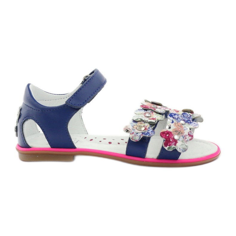 Sandali gladiatore Bartek 19168 blu navy multicolore rosa multicolore