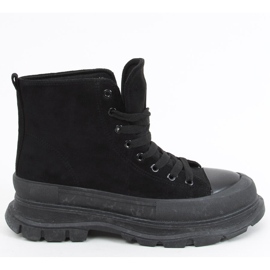 Sneakers alla caviglia da donna Yara Black nero