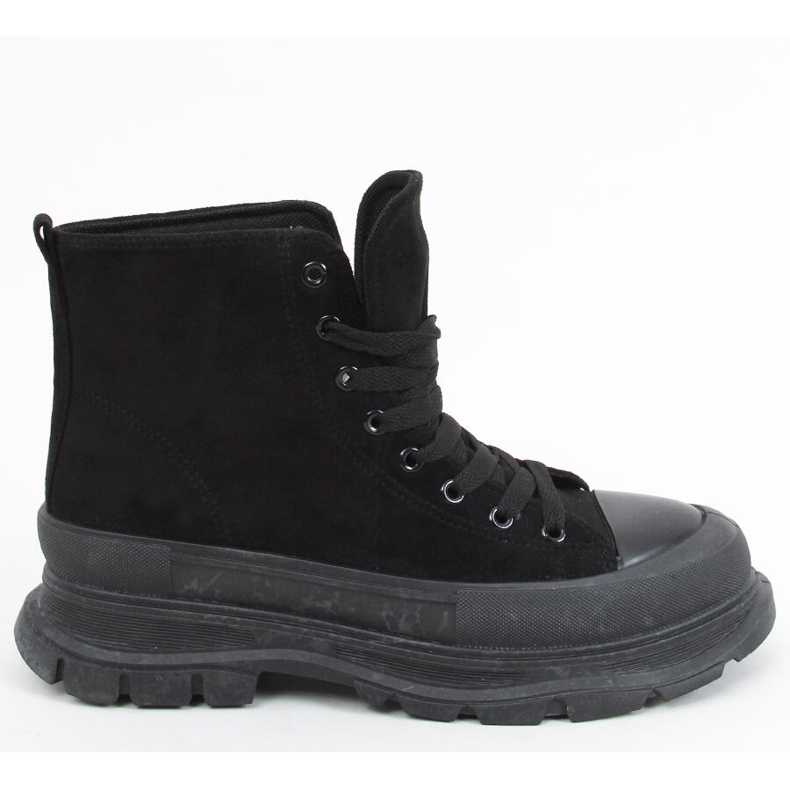 Sneakers alla caviglia da donna Yara Black nero