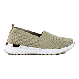Sneakers traforate da donna Shelovet verde