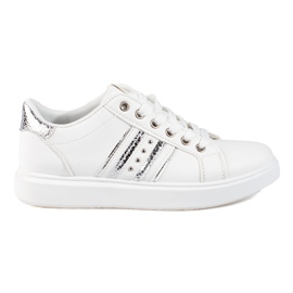 Scarpe sportive da donna classiche bianche Shelovet bianca