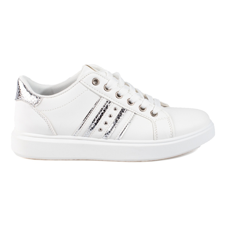 Scarpe sportive da donna classiche bianche Shelovet bianca
